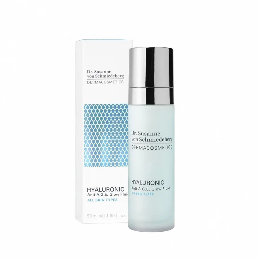 Dermacosmetics Dr. Susanne Von Schmiedeberg Hyaluronic Anti-A.G.E. Glow Fluid
