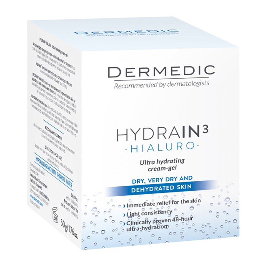 Dermedic HYDRAIN3 HIALURO Крем-гел ултрахидратиращ