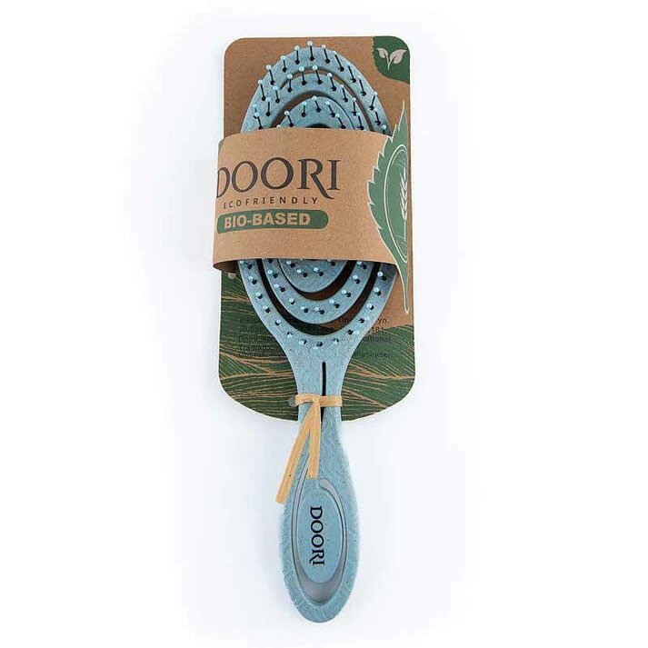 Doori Hair Brush In Color Aqua