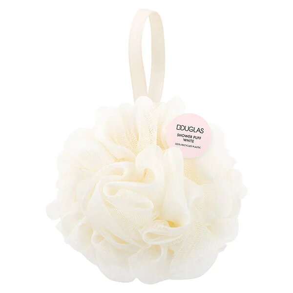 Douglas Accessories Douglas Shower Puff White