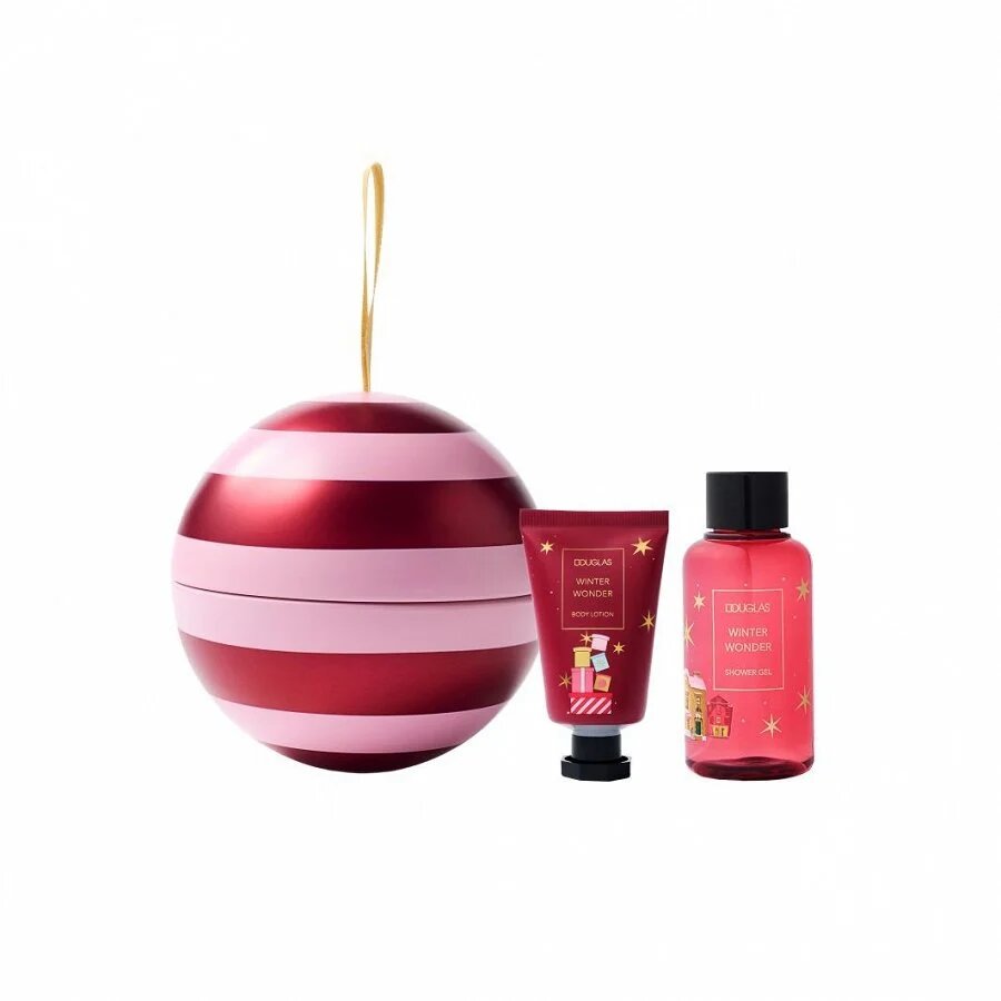 DOUGLAS SEASONAL КОМПЛЕКТ Tin Mini Bauble Care Set