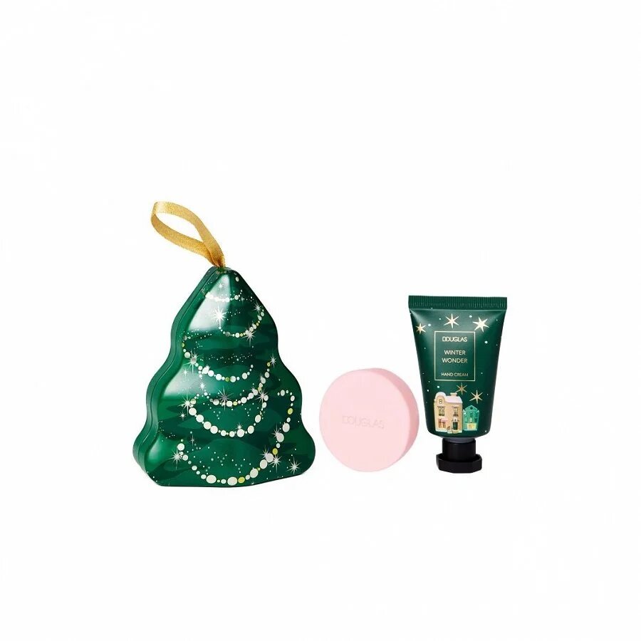 DOUGLAS SEASONAL КОМПЛЕКТ Tin Mini Hand Care Tree