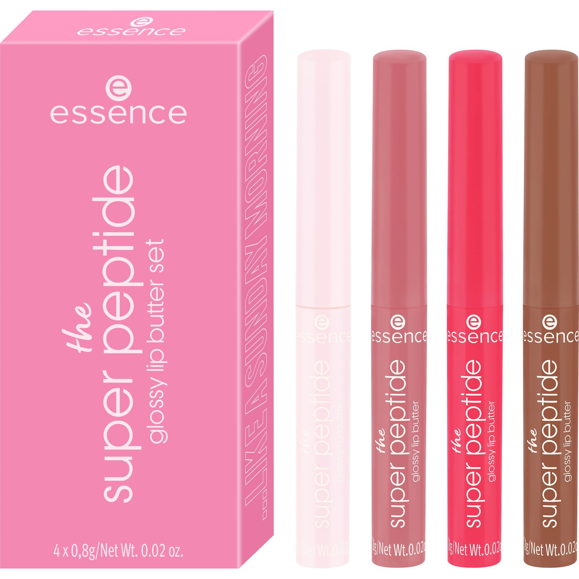Essence КОМПЛЕКТ Lip Gloss The Super Peptide Set