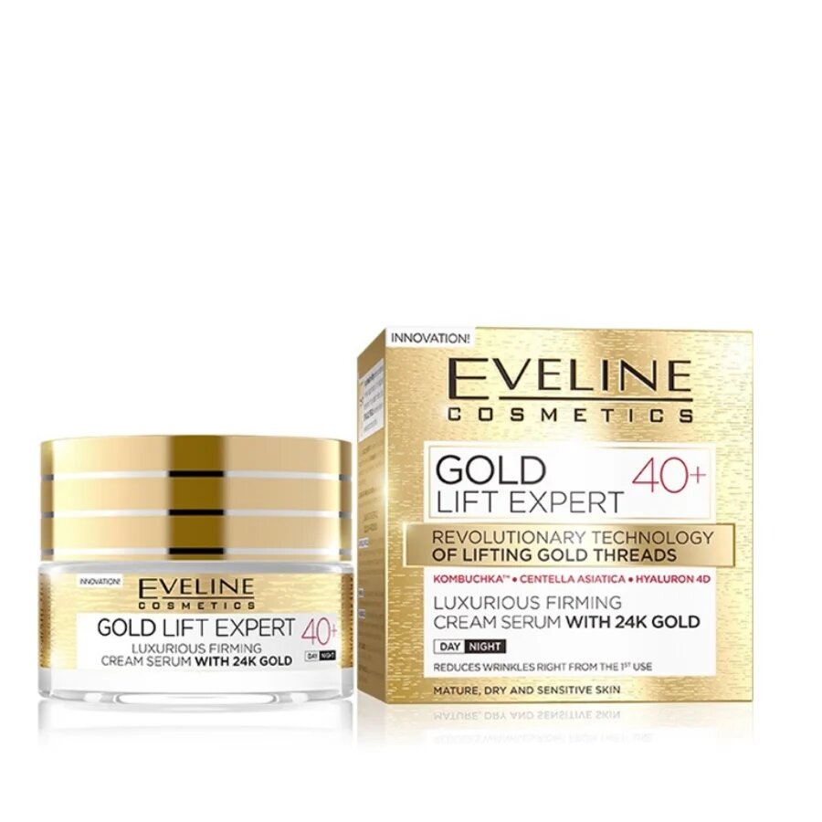 Eveline Gold Lift Expert 40+ Дневен и Нощен Крем