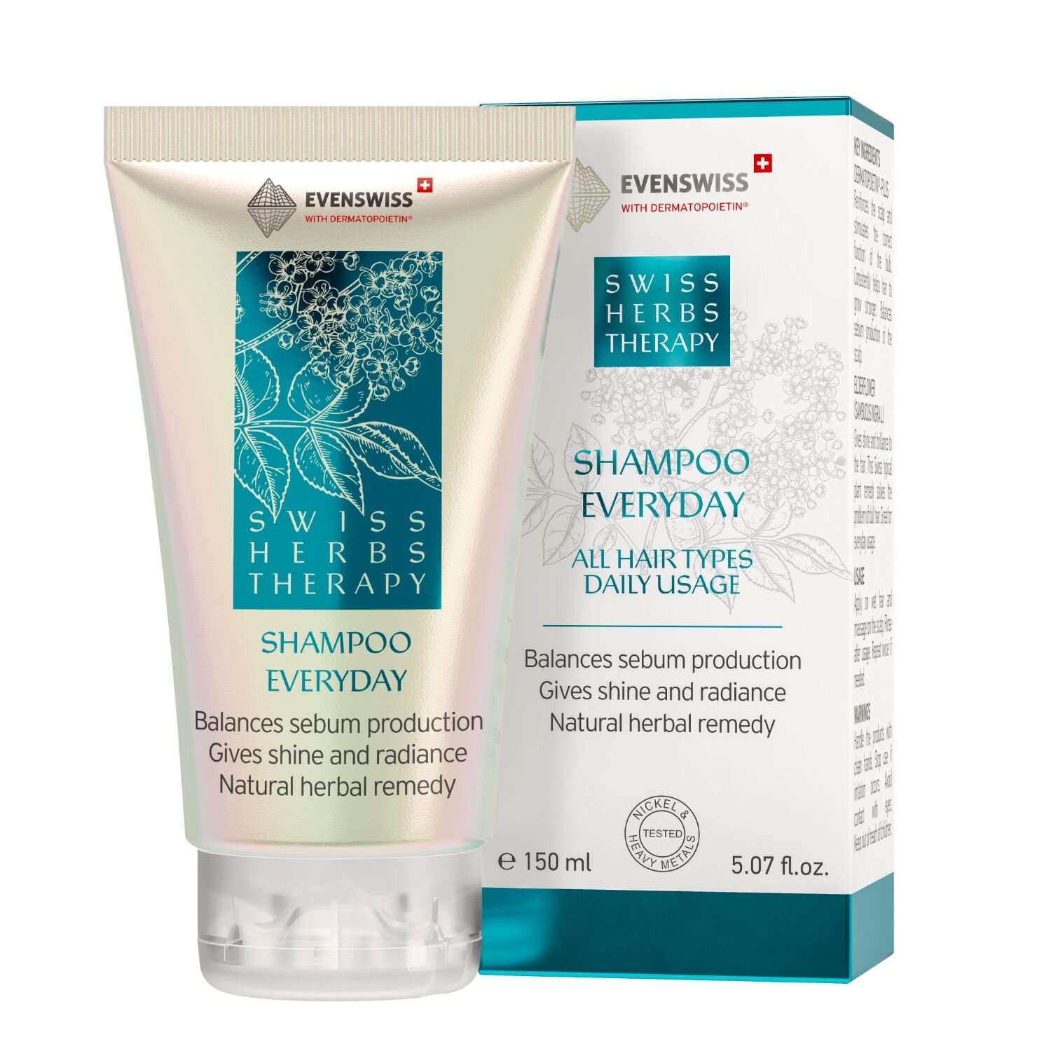 Evenswiss ® Shampoo Everyday - Swiss Herbs Therapy
