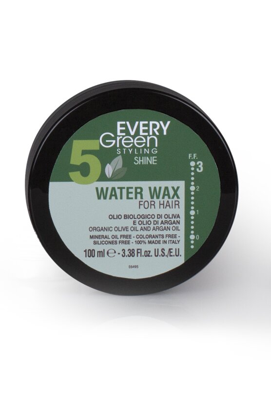 Every Green 5 Water Wax For Hair - Natural Effect - Ff3