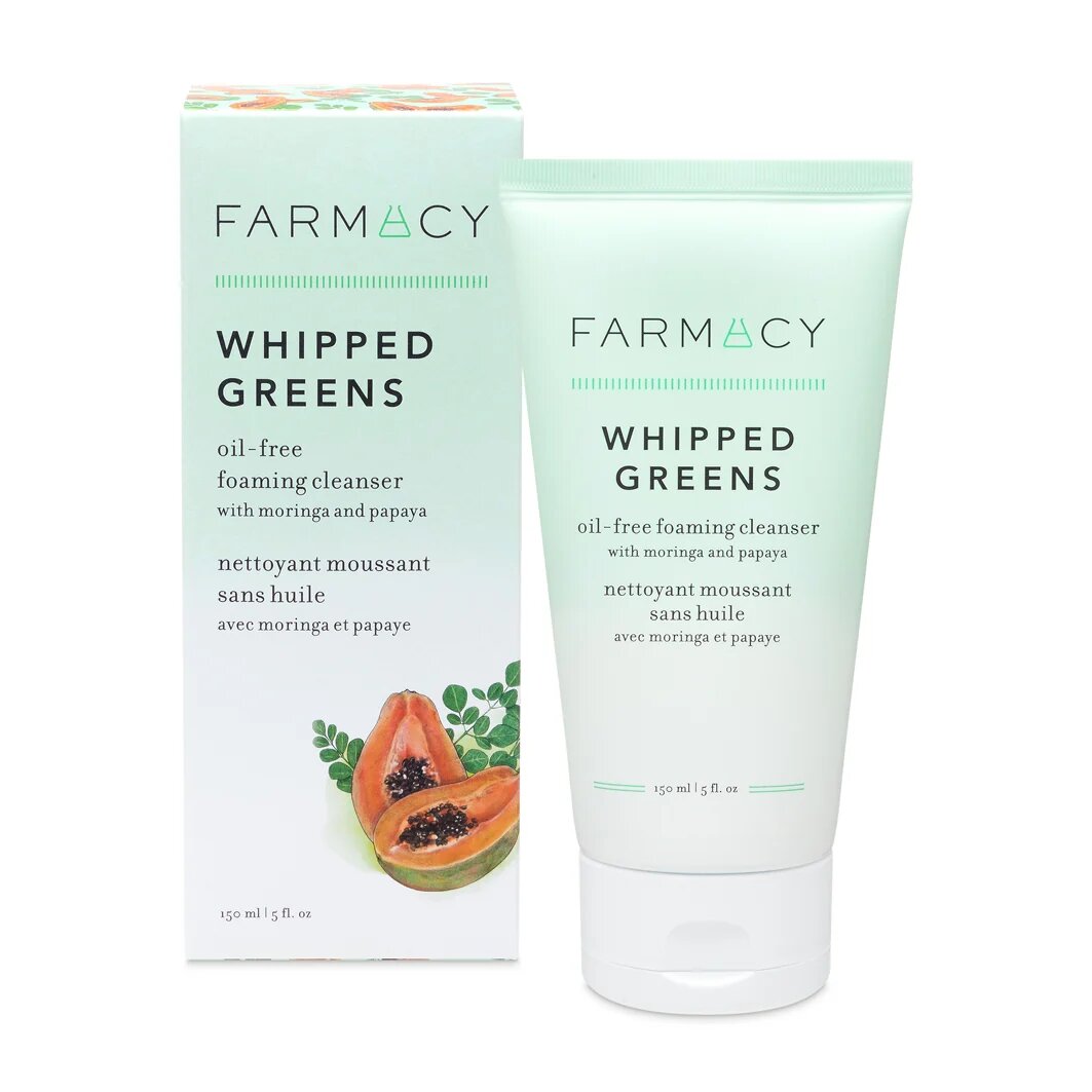 Farmacy Whipped Greens Oil-Free Foaming Cleanser