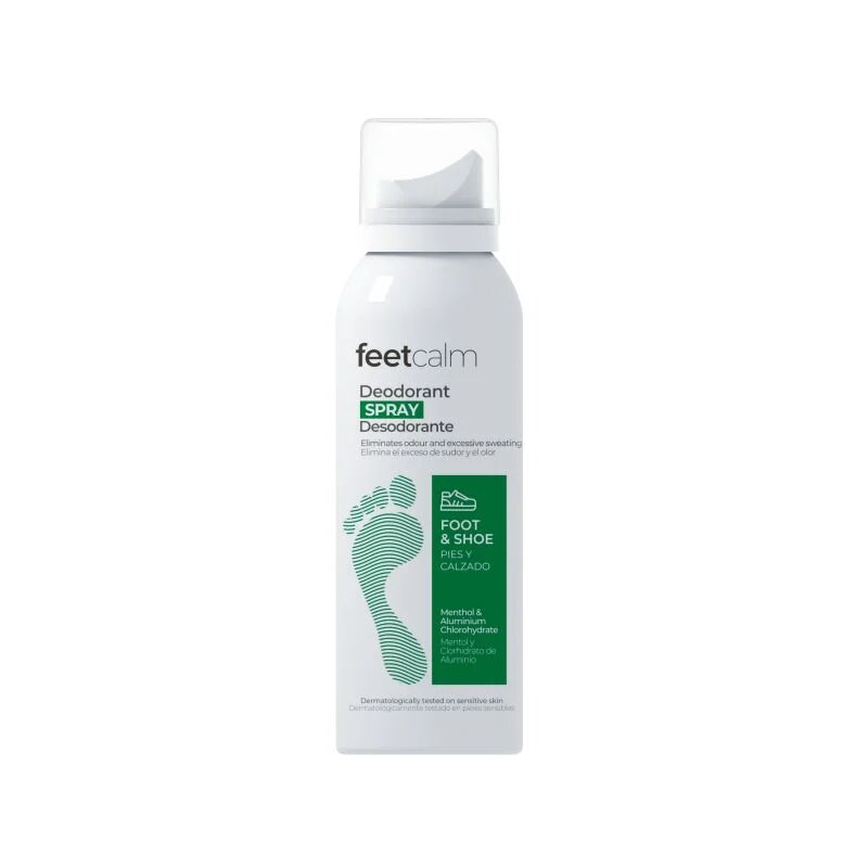 Feet Calm Deodorant Spray. Foot & Shoe