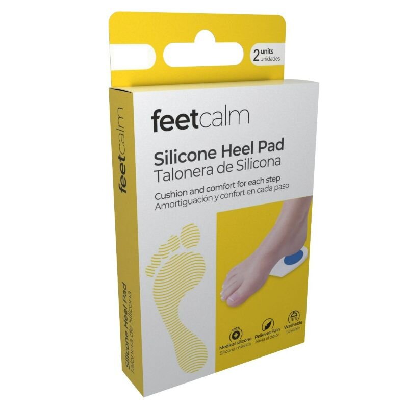 Feet Calm Silicone Heel Pad - Size L