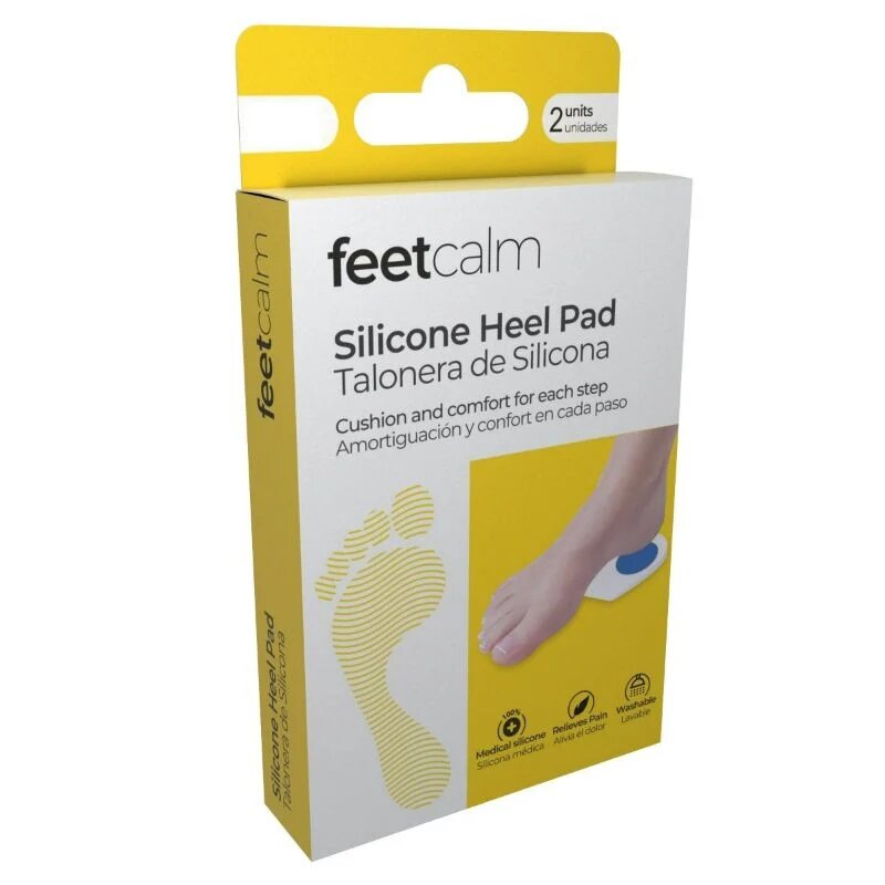 Feet Calm Silicone Heel Pad - Size S