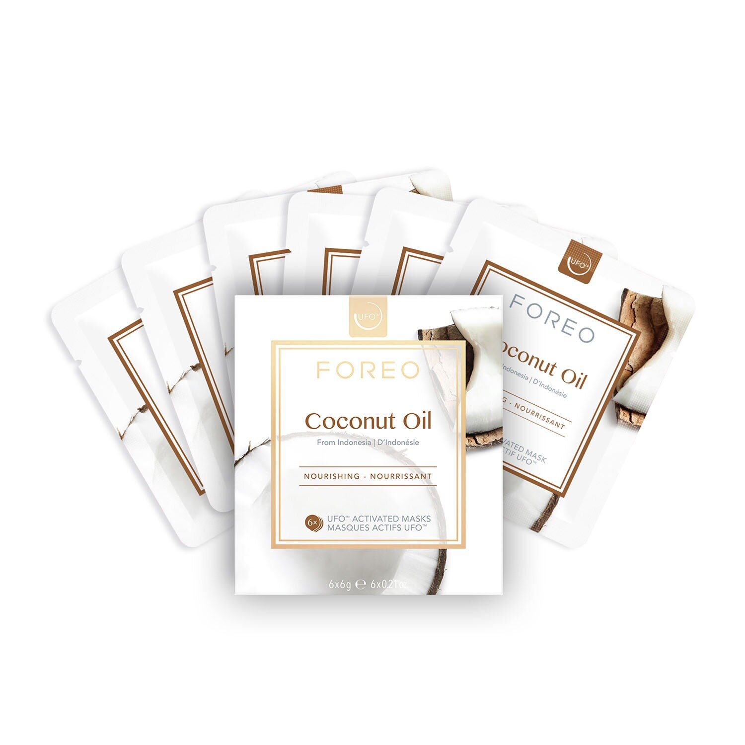 FOREO UFO Mask Coconut Oil x 6