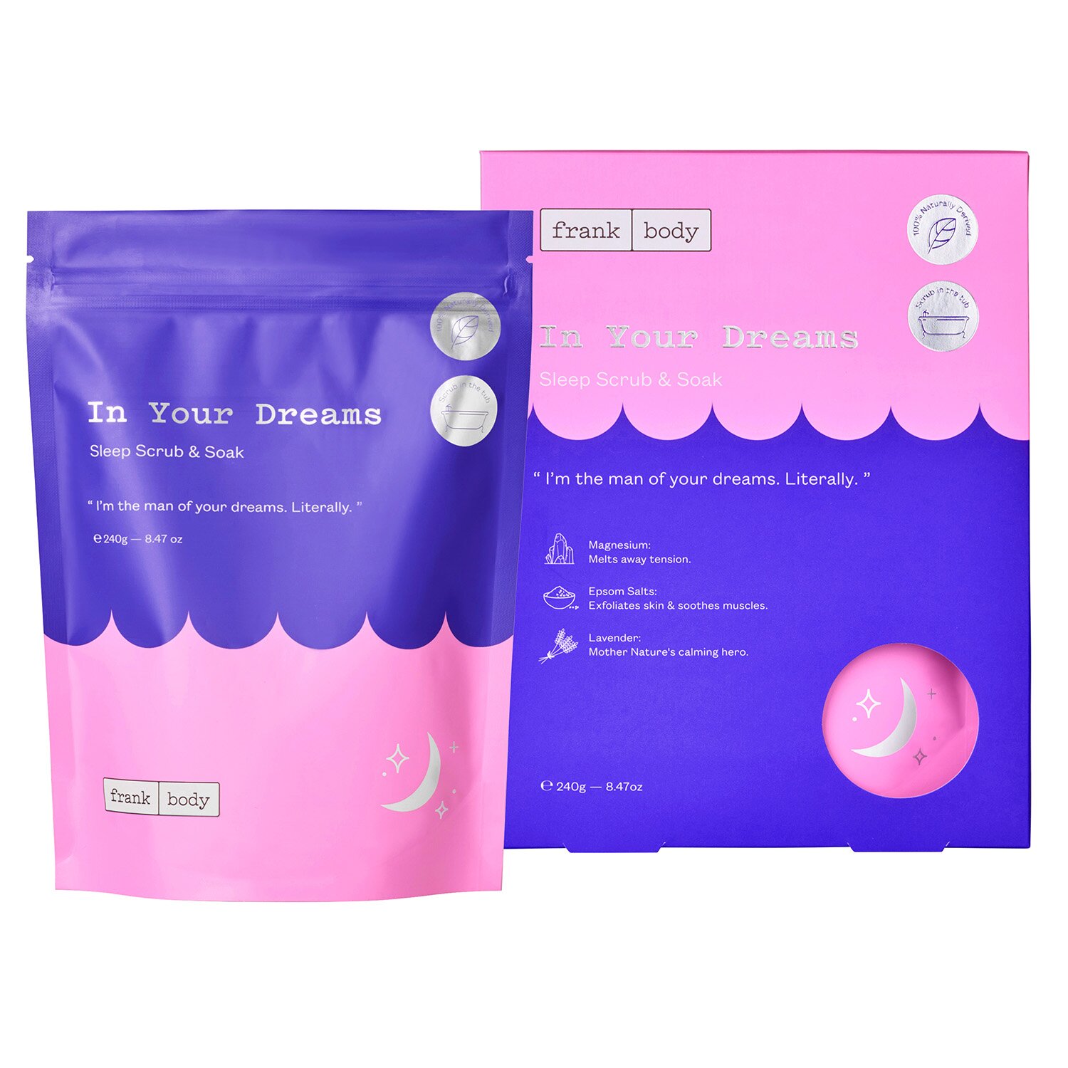 Frank Body In Your Dreams Sleep Scrub and Soak