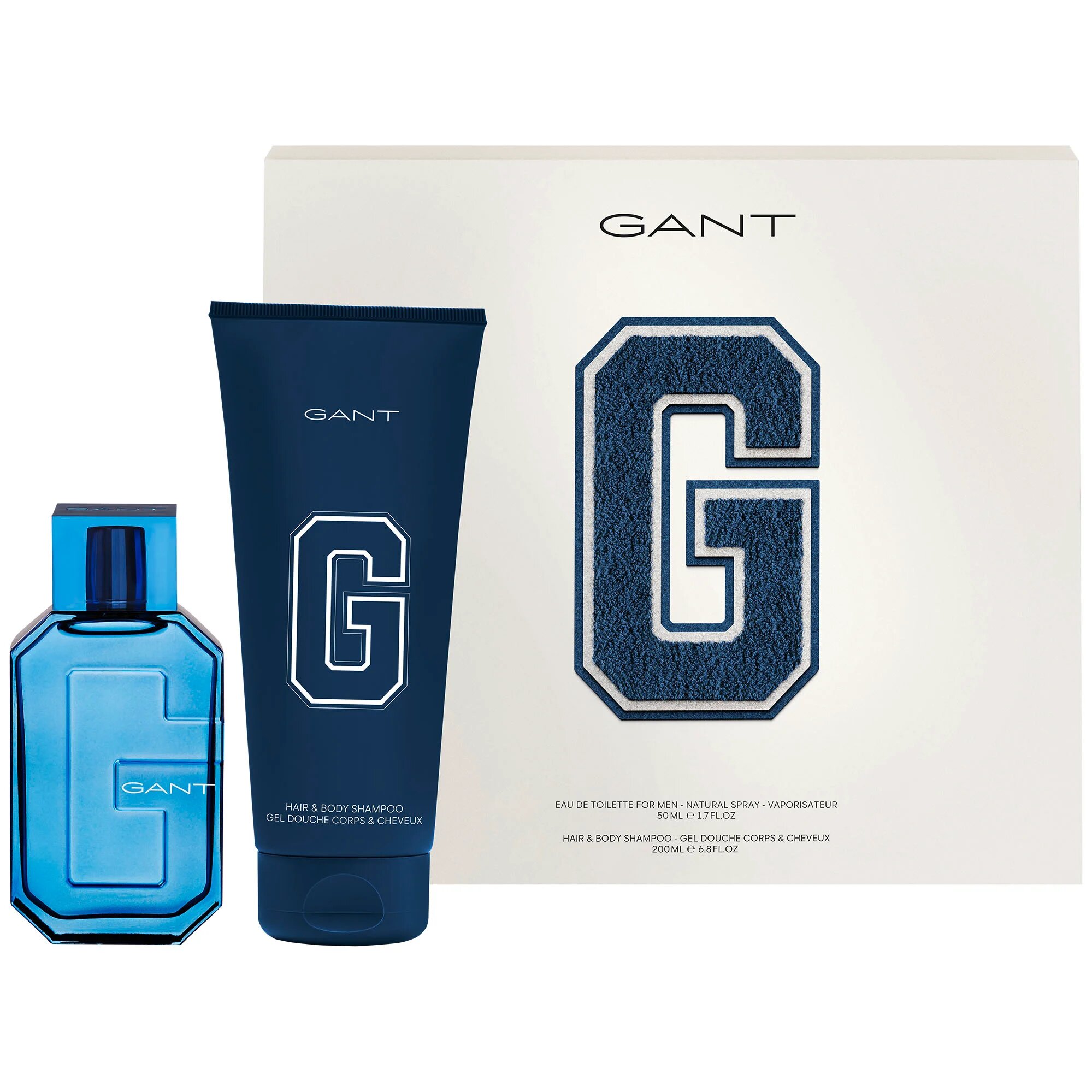 Gant КОМПЛЕКТ Eau De Toilette Hair Body Shampoo