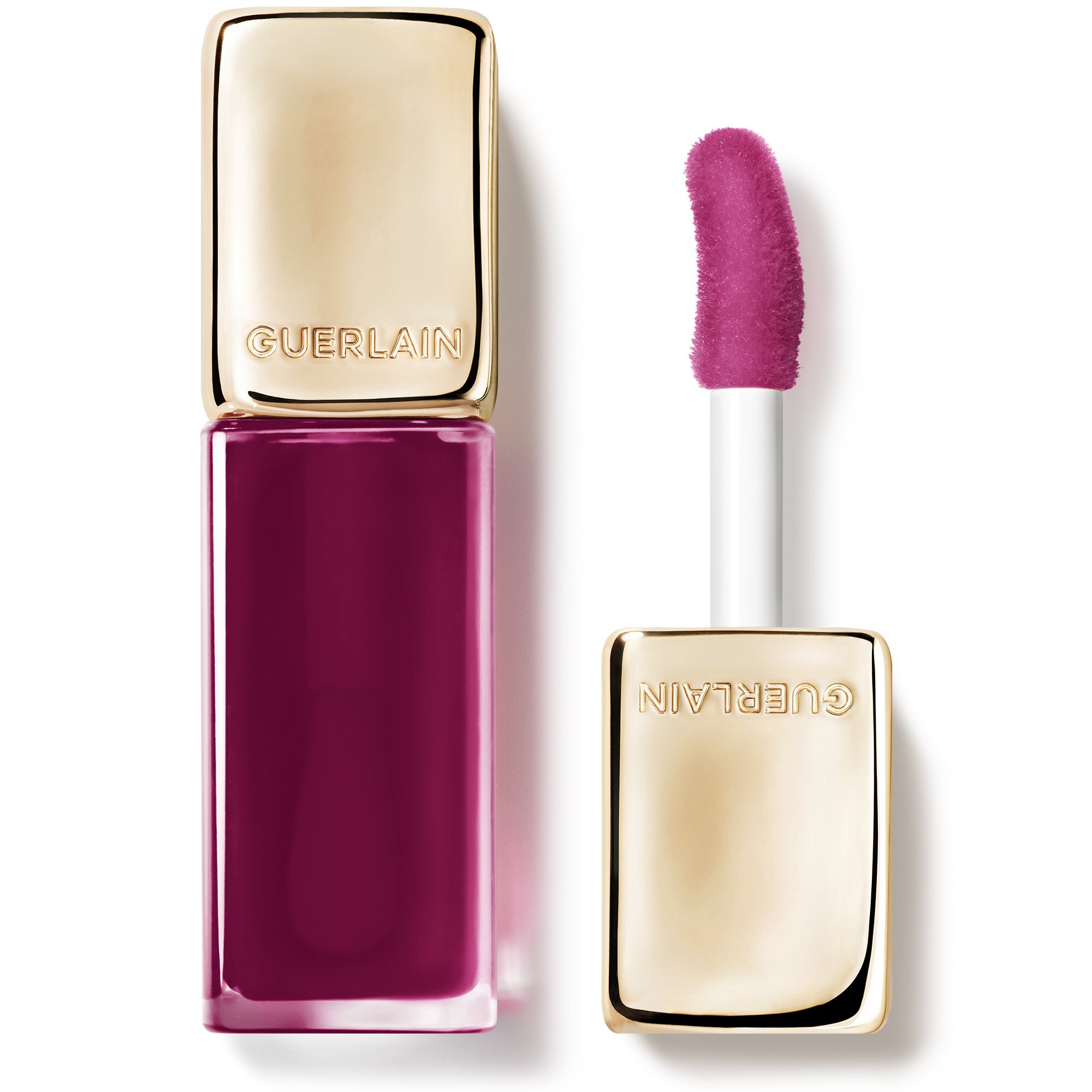 Guerlain KissKiss Bee Glow Oil 92% natural-origin honey tint lip oil