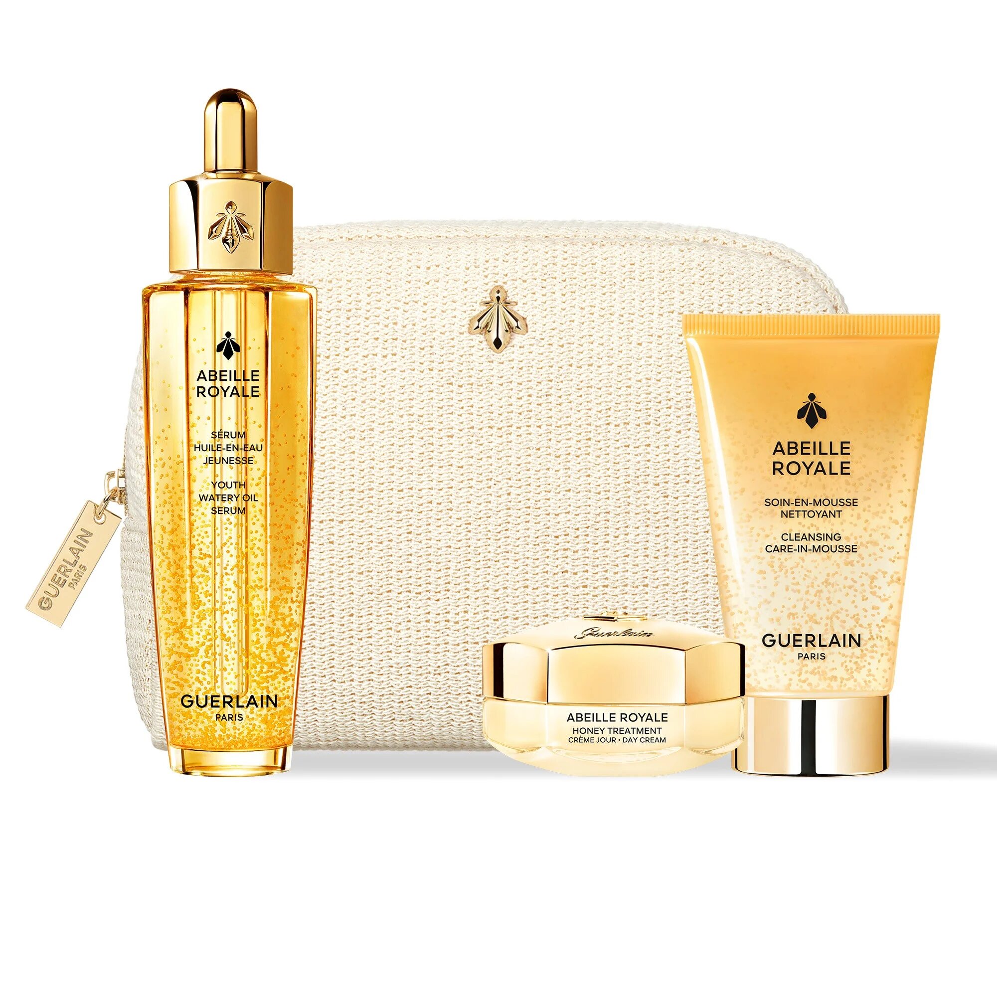 Guerlain КОМПЛЕКТ Abeille Royale Age-Defying Programme Youth Watery Oil Serum