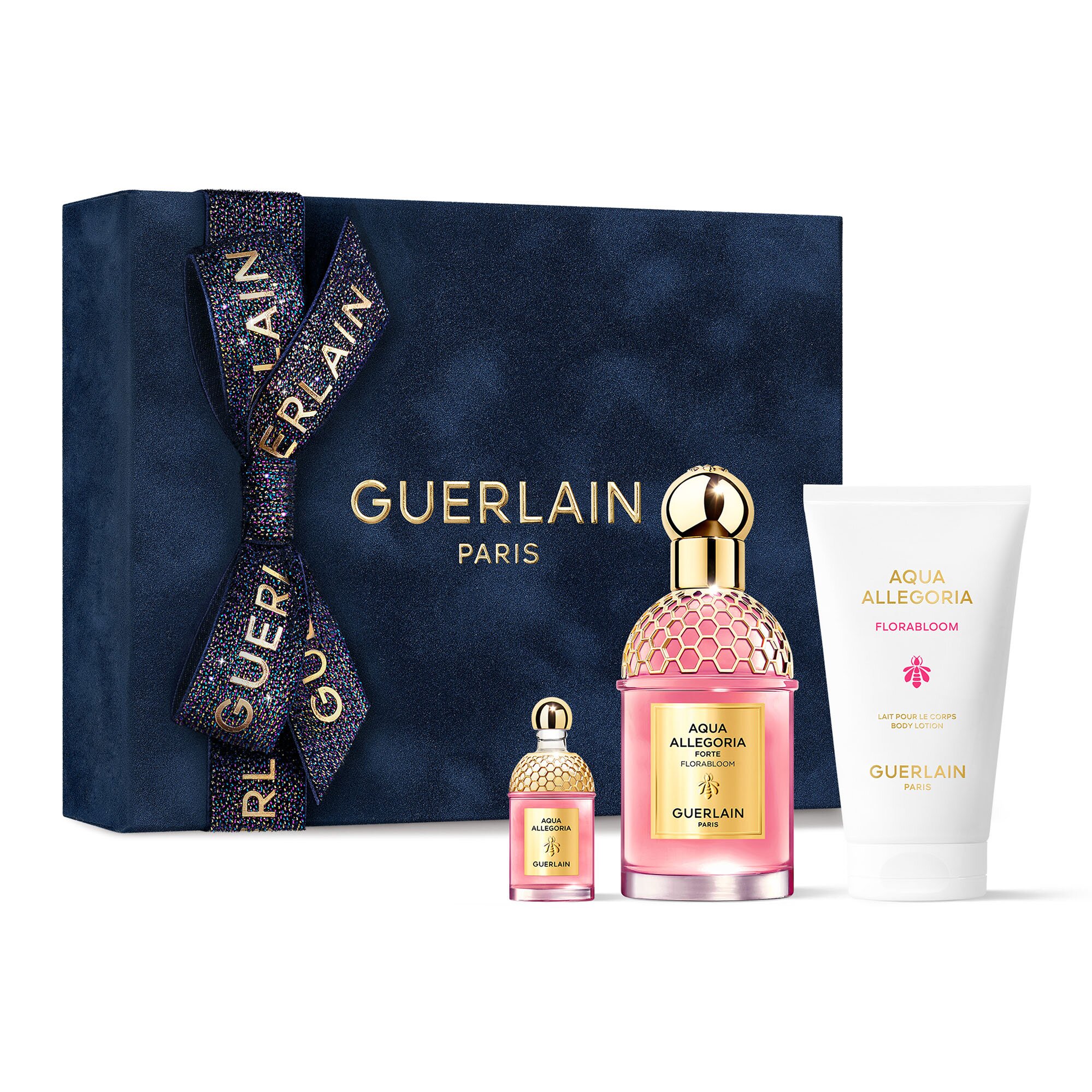 Guerlain КОМПЛЕКТ Aqua Allegoria Forte Florabloom Eau De Parfum Gift Set
