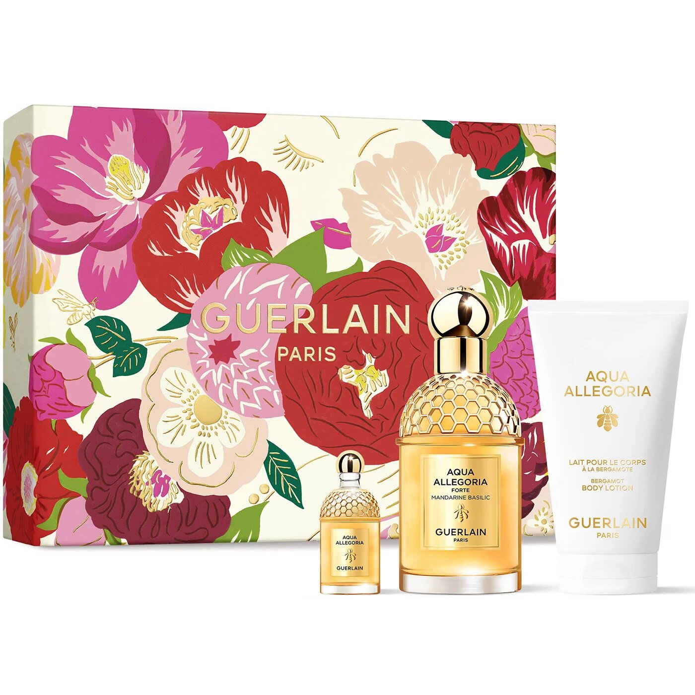 Guerlain КОМПЛЕКТ Aqua Allegoria Mandarine Basilic Forte - Eau De Parfum Gift Set