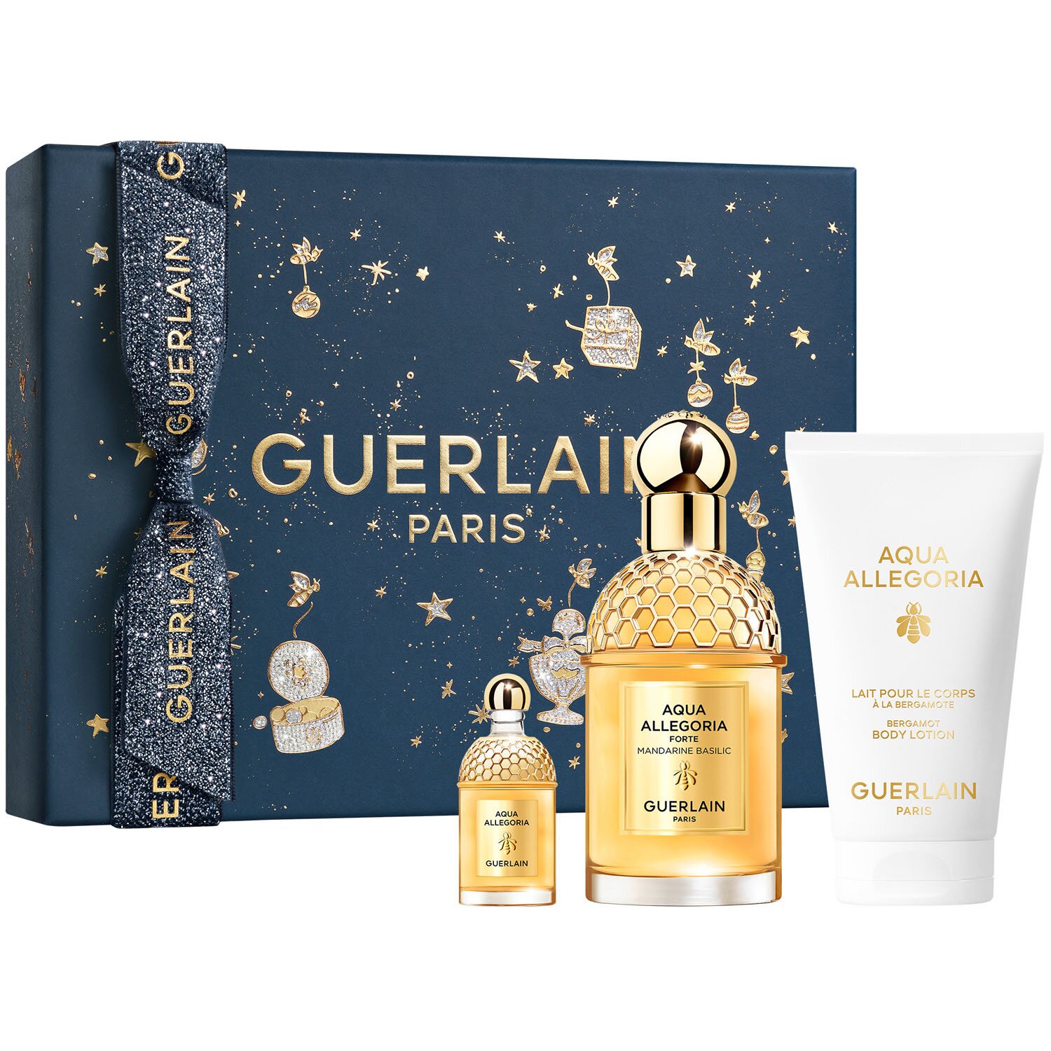 Guerlain КОМПЛЕКТ Aqua Allegoria Mandarine Basilic Forte Eau De Parfum Gift Set