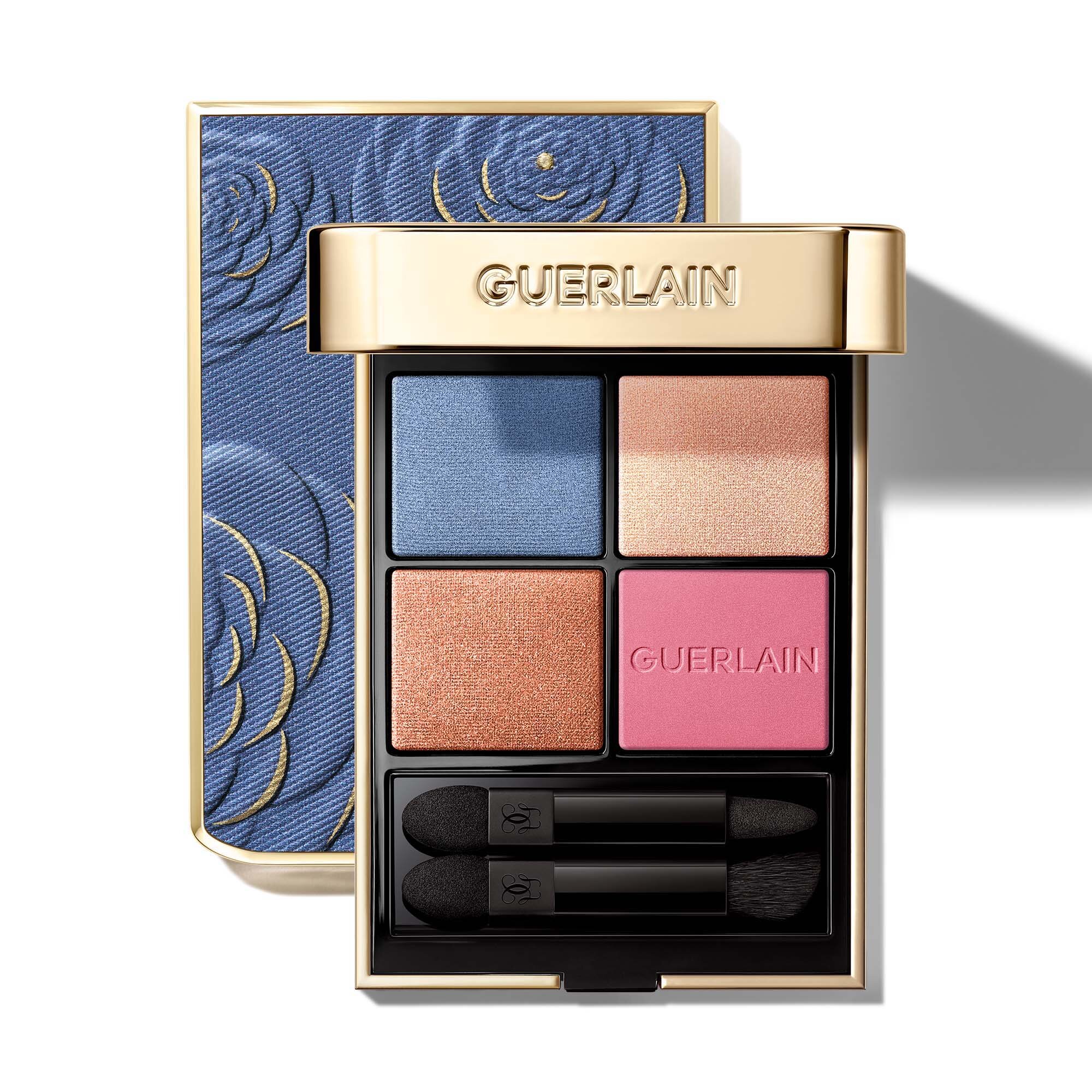 Guerlain Ombres G Denim Blossom Eyeshadow Quad - Limited Edition