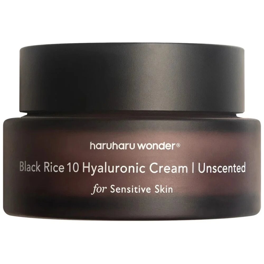 Haruharu Wonder HARUHARU Black Rice Hyaluronic Cream With 10 Types Of Hyaluronic Acid Fragrance-Free