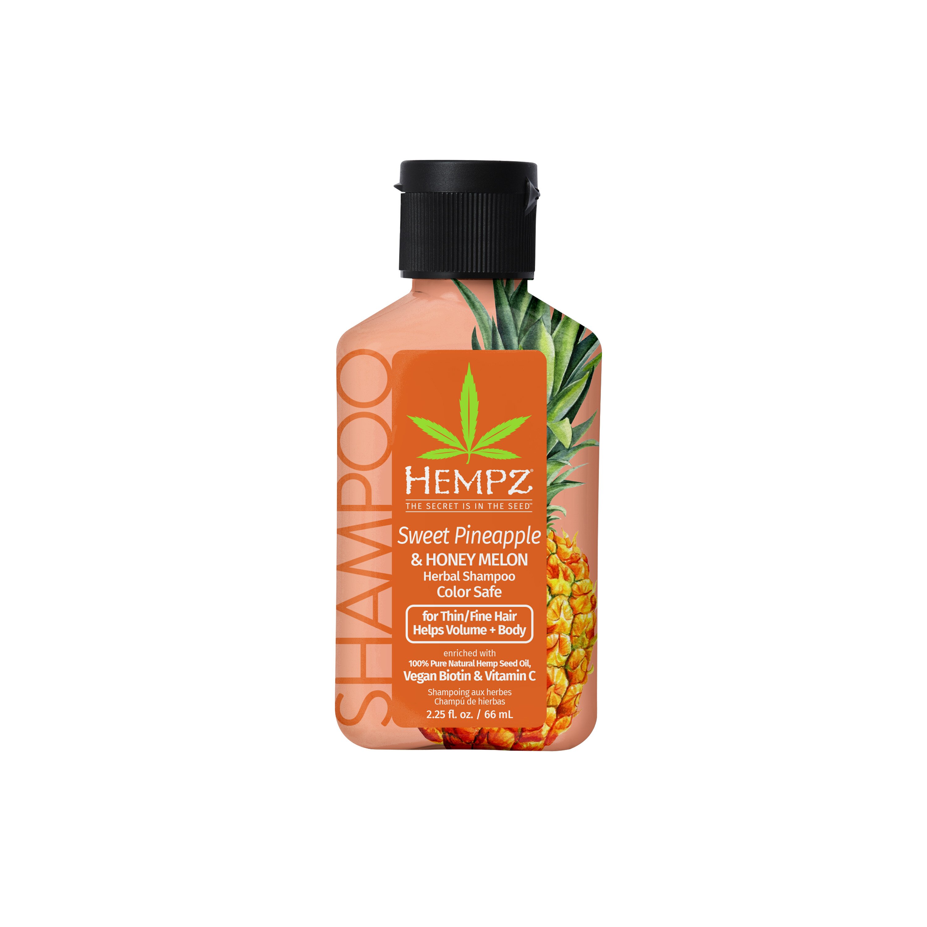 HEMPZ Mini Sweet Pineapple Honey Melon Herbal Shampoo
