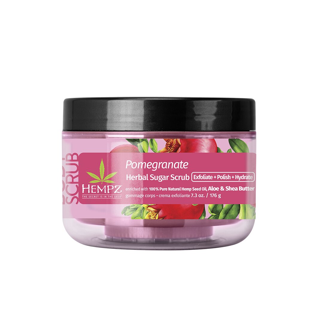 HEMPZ Pomegranate Herbal Body Scrub