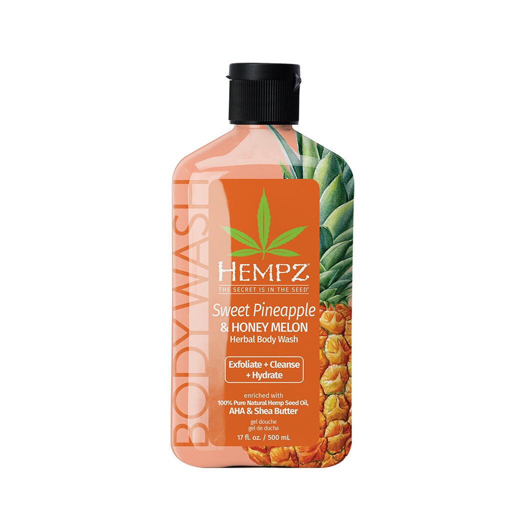 HEMPZ Sweet Pineapple Honey Melon Herbal Body Wash