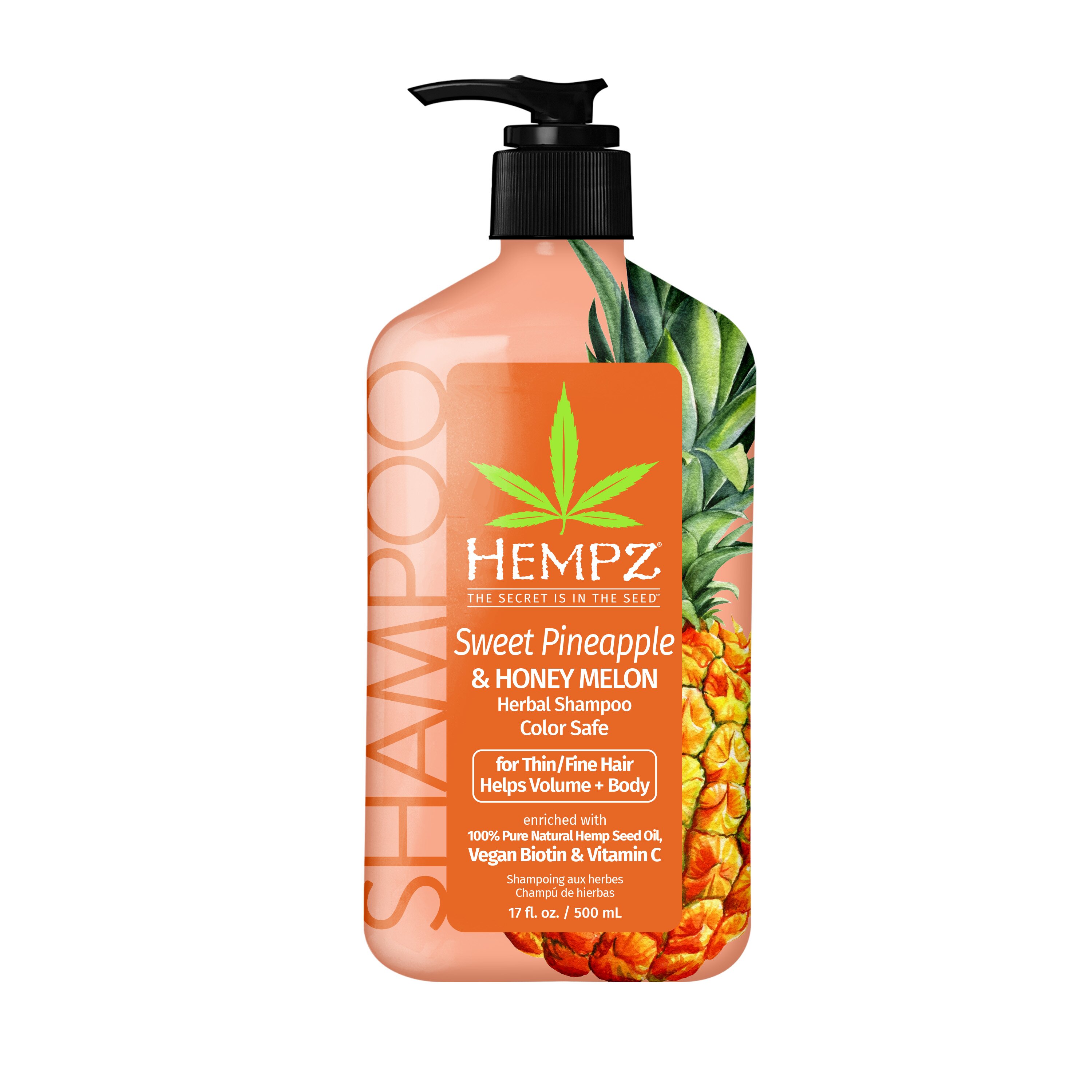 HEMPZ Sweet Pineapple Honey Melon Herbal Shampoo