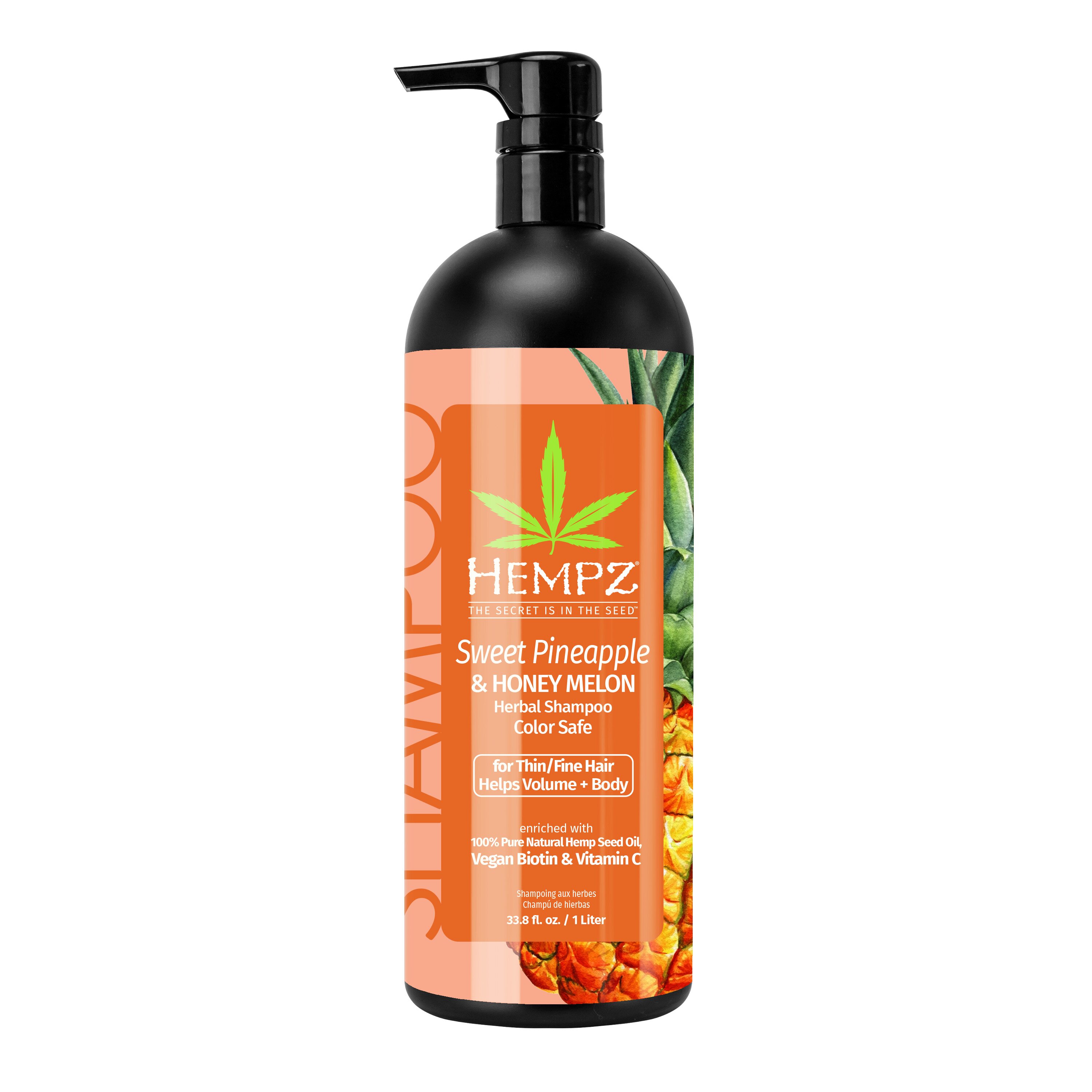 HEMPZ Sweet Pineapple Honey Melon Herbal Shampoo