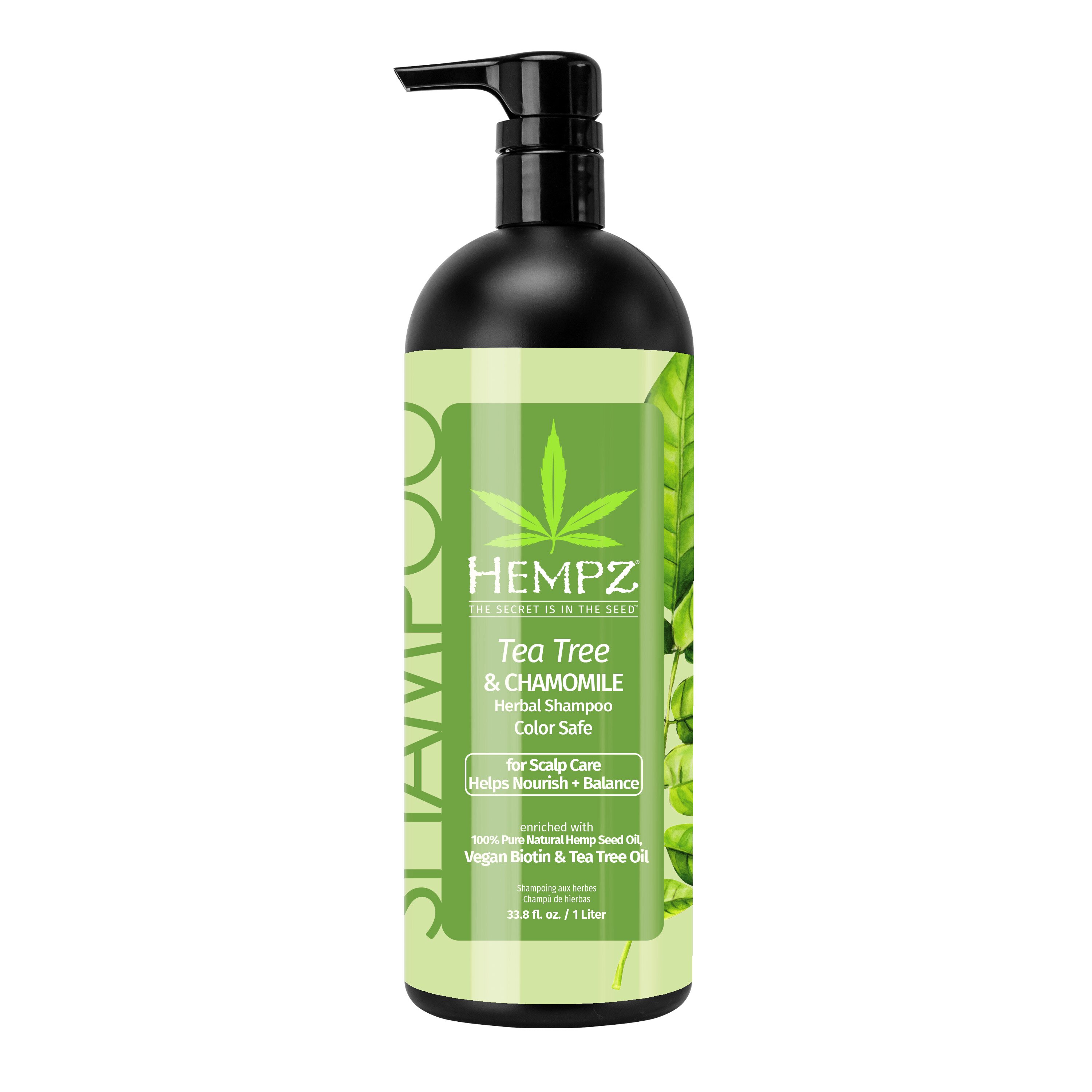 HEMPZ Tea Tree Chamomile Herbal Shampoo