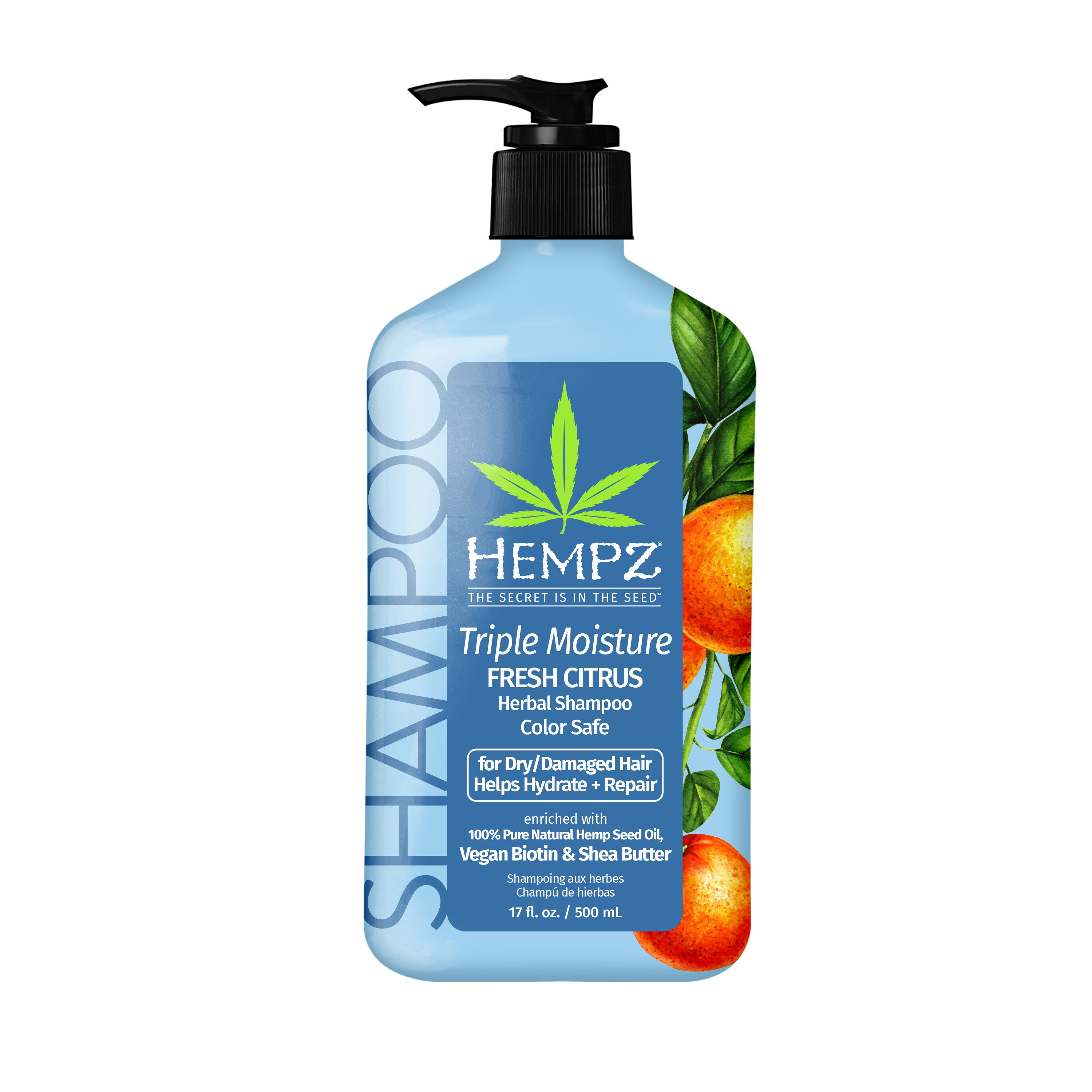HEMPZ Triple Moisture Herbal Shampoo