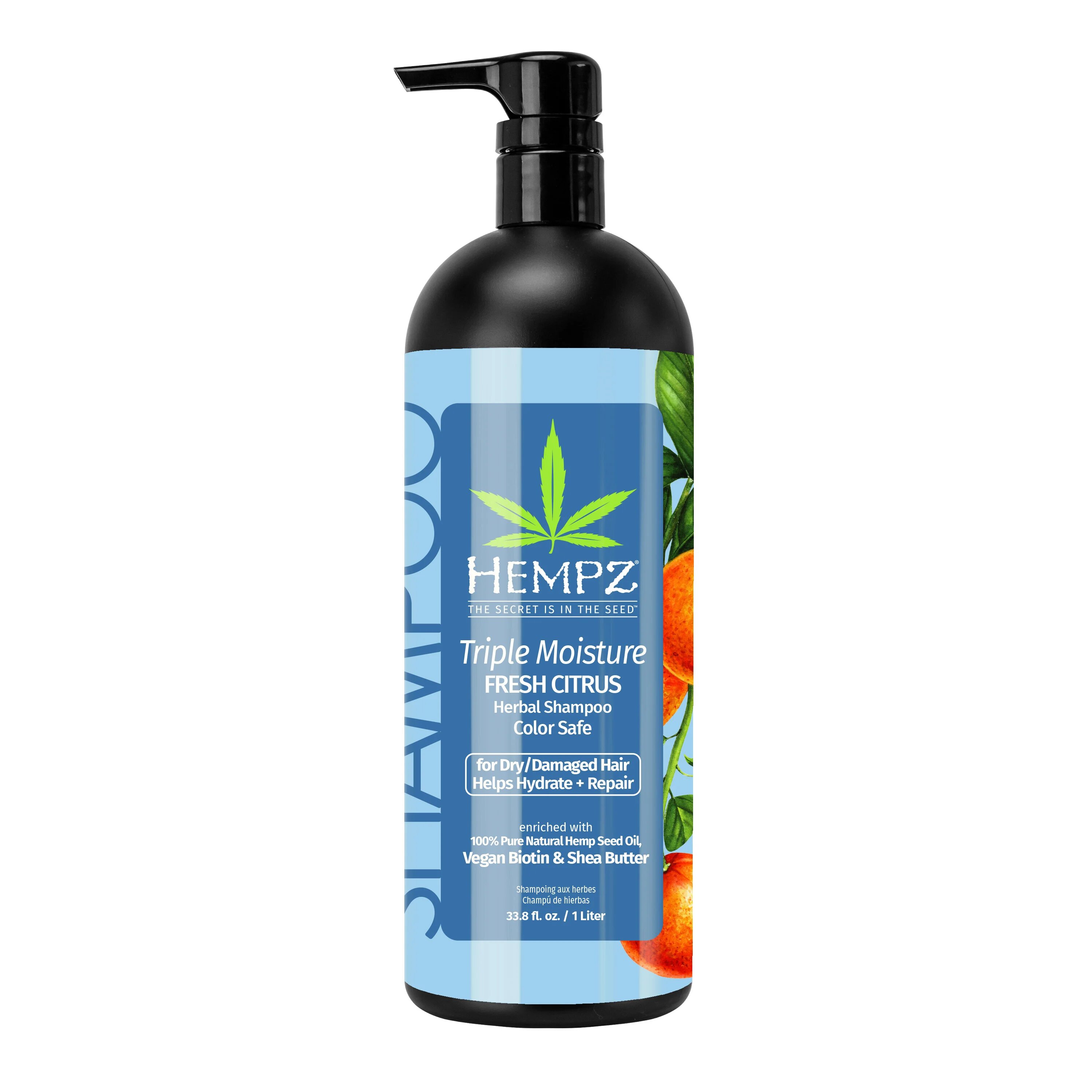 HEMPZ Triple Moisture Herbal Shampoo