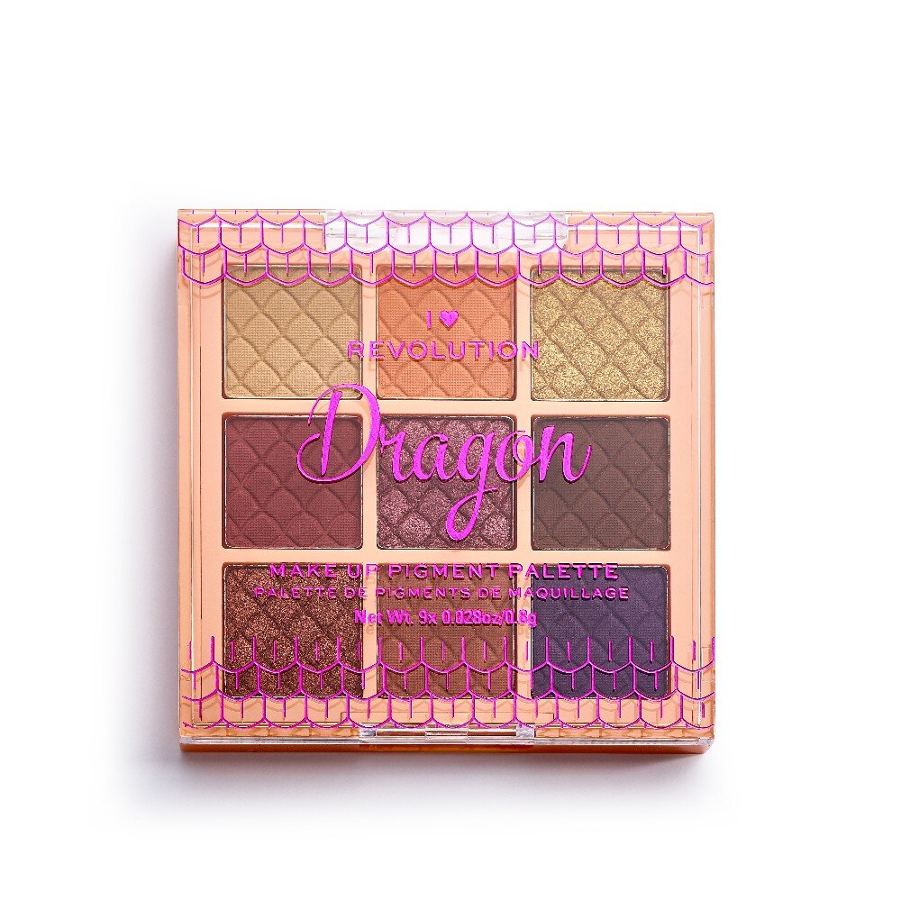 I Heart Revolution Fantasy Makeup Pigment Palette Dragon