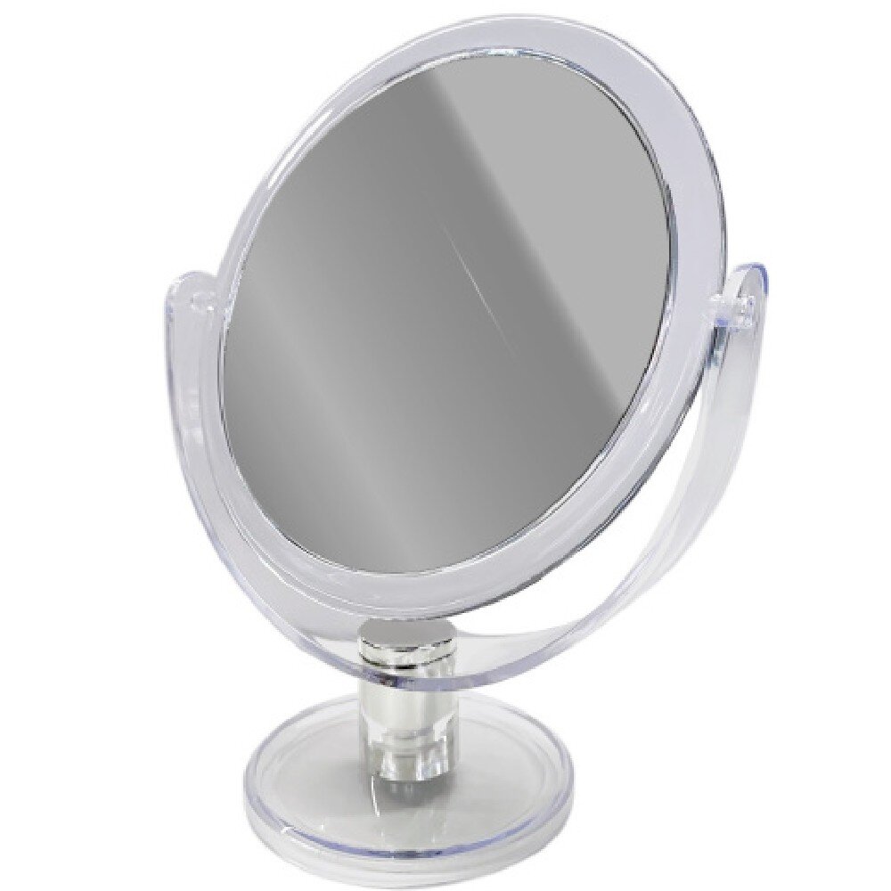 Intervion Double-Sided Cosmetic Mirror - Transparent