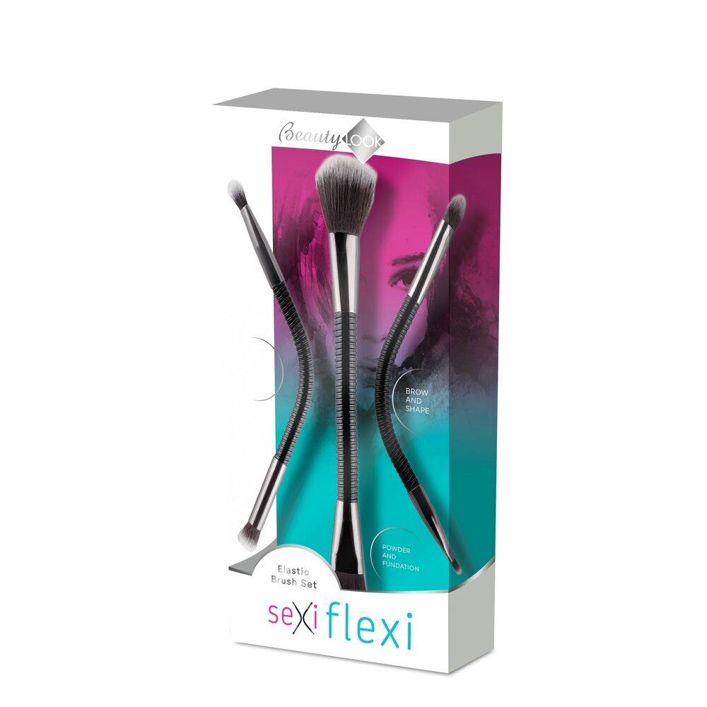 Intervion КОМПЛЕКТ Четки За Грим 415406 Flexi Bl