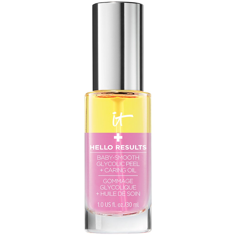 IT Cosmetics Hello Results Baby-Smooth Glycolic Acid Peel + Caring Oil