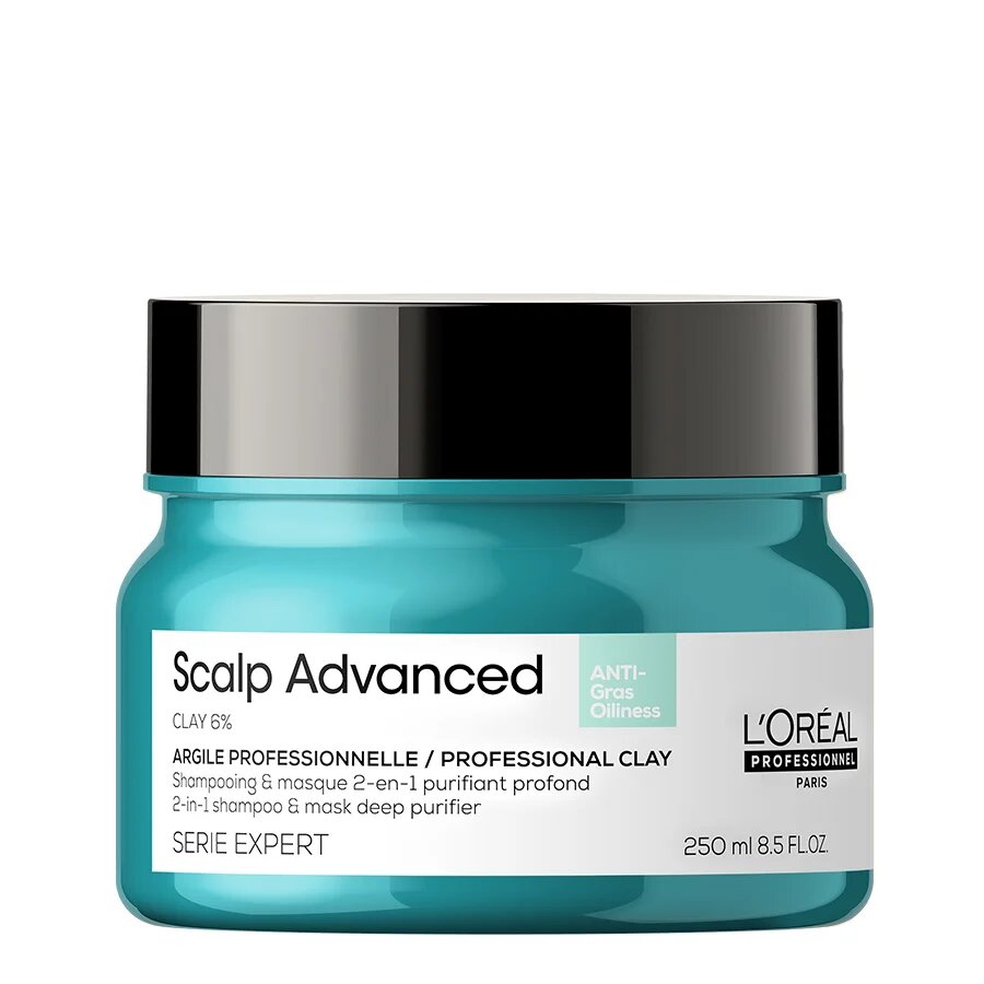 L`OREAL Professionnel L'ORÉAL PROFESSIONNEL Anti-Oiliness 2-In-1 Deep Purifier Clay