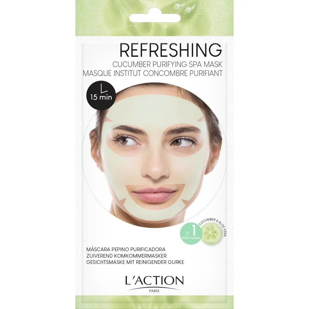 L'Action Cucumber Purifying Spa Mask