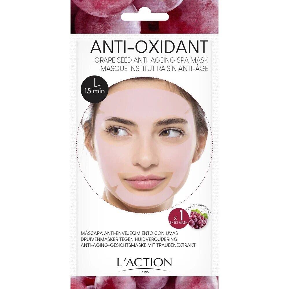 L'Action Grape Seed Anti-Aging Spa Mask