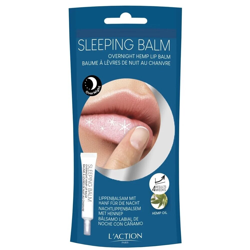 L'Action Overnight Hemp Lip Balm