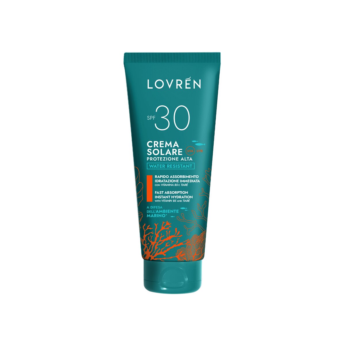 Lovren Crema Solare Protezione Molto Alta SPF30
