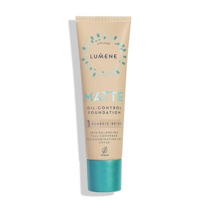 Lumene Vegan MATTE fondation SPF 20