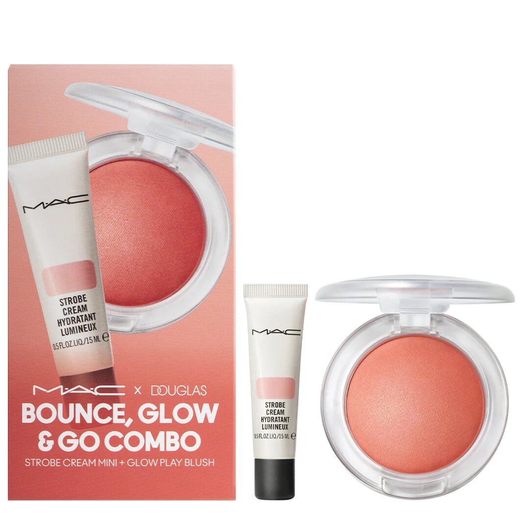 MAC КОМПЛЕКТ Glow Play Blush + Strobe Cream Mini