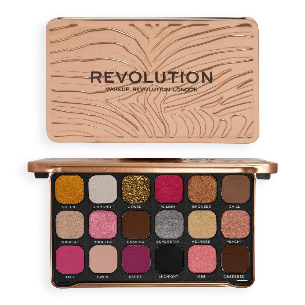 Makeup Revolution Forever Flawless Eyeshadow Palette Bare Pink
