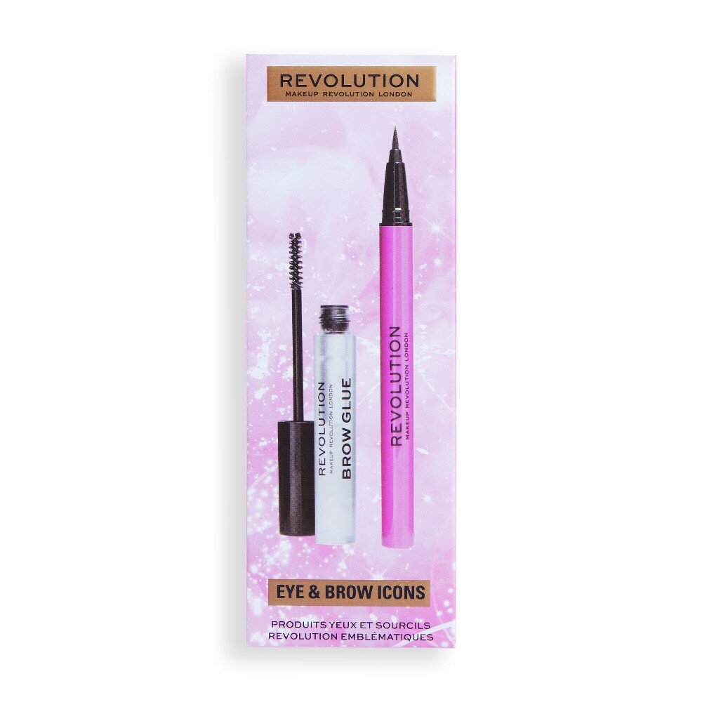 Makeup Revolution КОМПЛЕКТ Eye & Brow Icons Gift Set