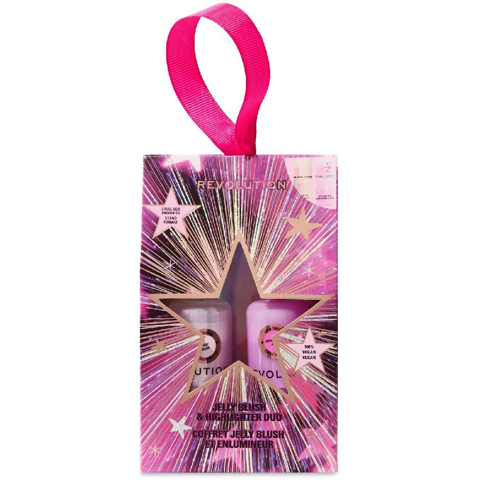 Makeup Revolution КОМПЛЕКТ MAKE UP REVOLUTION Blush And Highlighter Gift Set Jelly