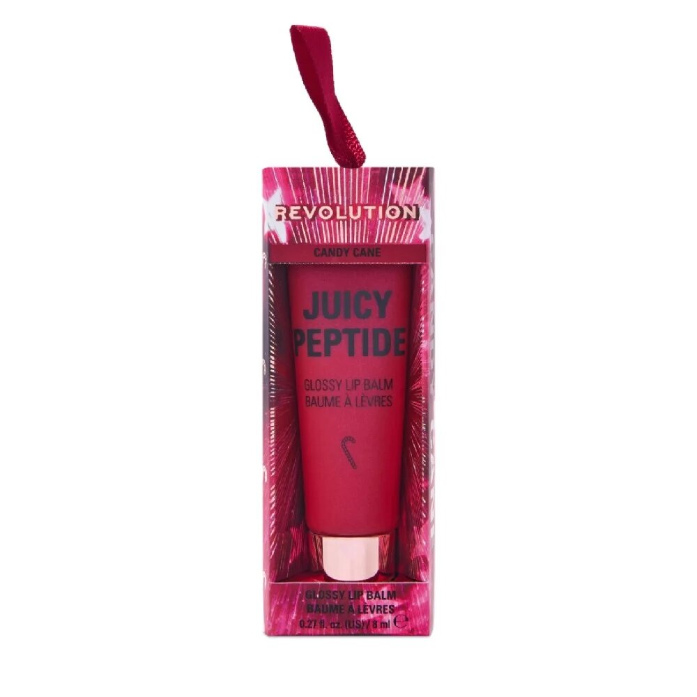 Makeup Revolution КОМПЛЕКТ MAKE UP REVOLUTION Lip Balm Juicy Peptide Candy Cane