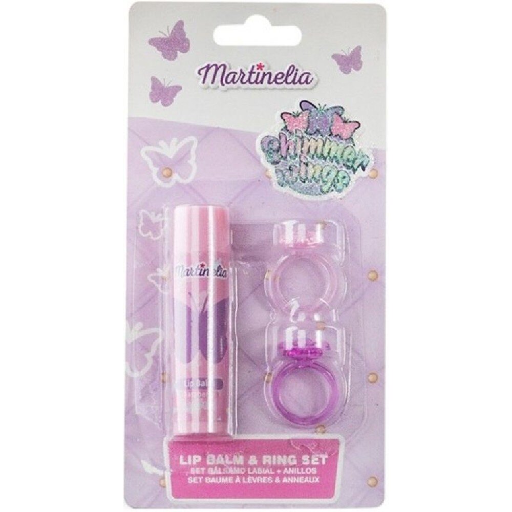 Martinelia КОМПЛЕКТ Shimmer Wings Lip Balm&Rings Set
