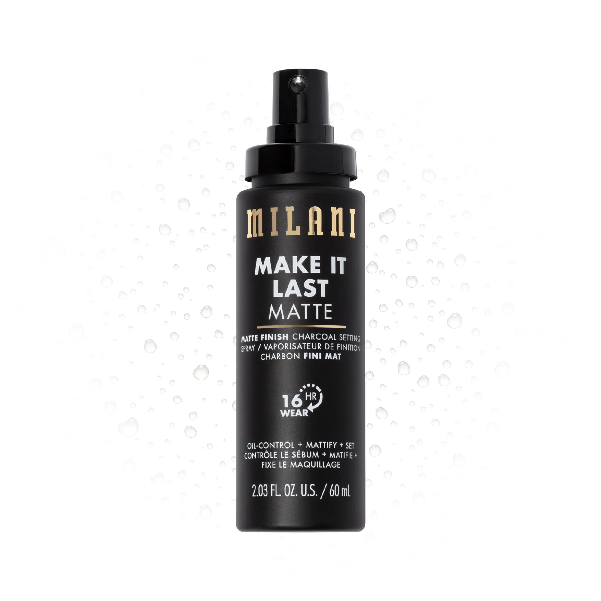 Milani Make it Last Matte - Matte Finish Charcoal Setting Spray