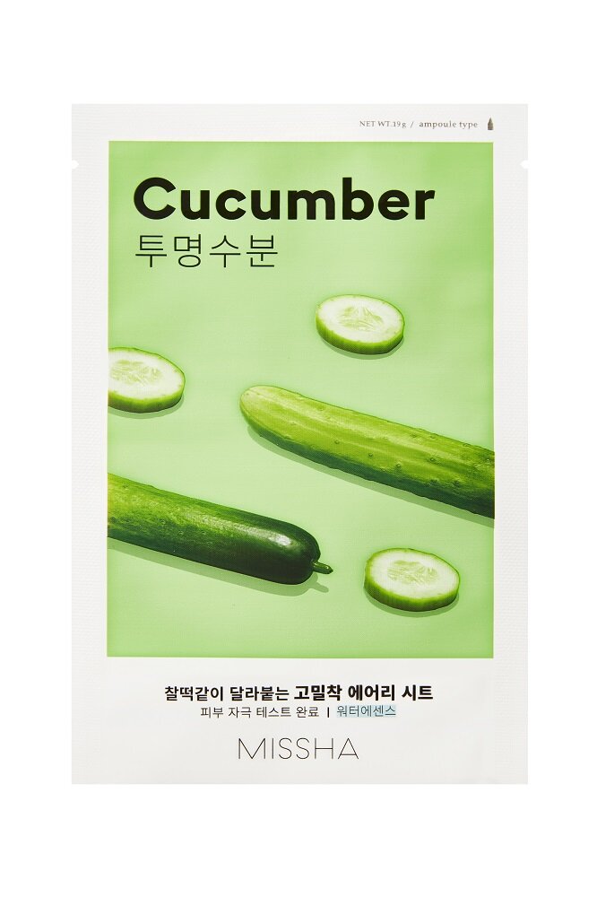 Missha Airy Fit Sheet Mask Cucumber